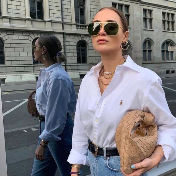 Bottega Veneta BV1012S 004 Sunglasses Gold Aviator Frame, Green Lenses - Picture 12 of 14